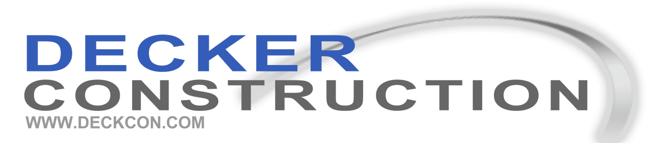 Decker Construction logo.