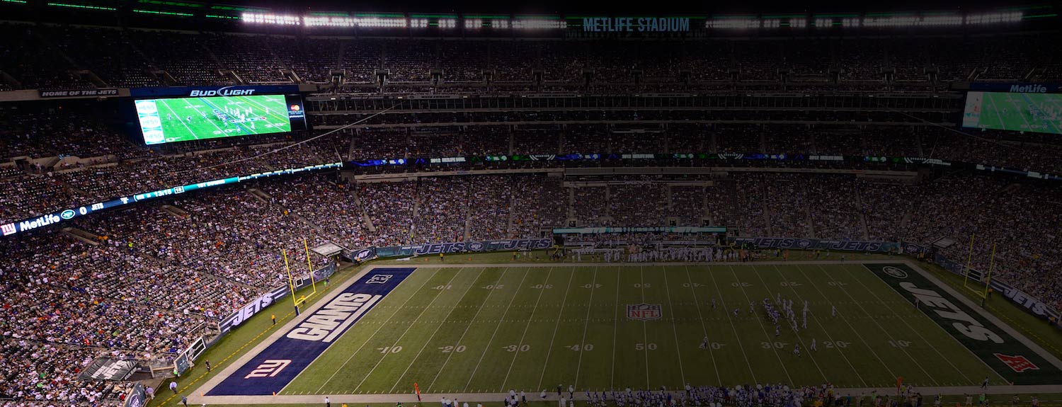 New York Giants football field.